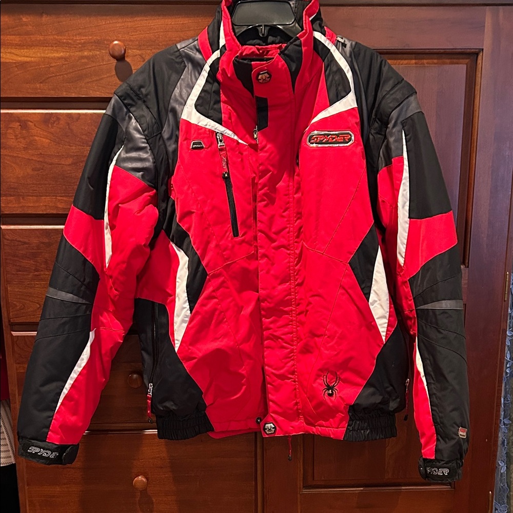 Spyder Red and Black Performance Jacket